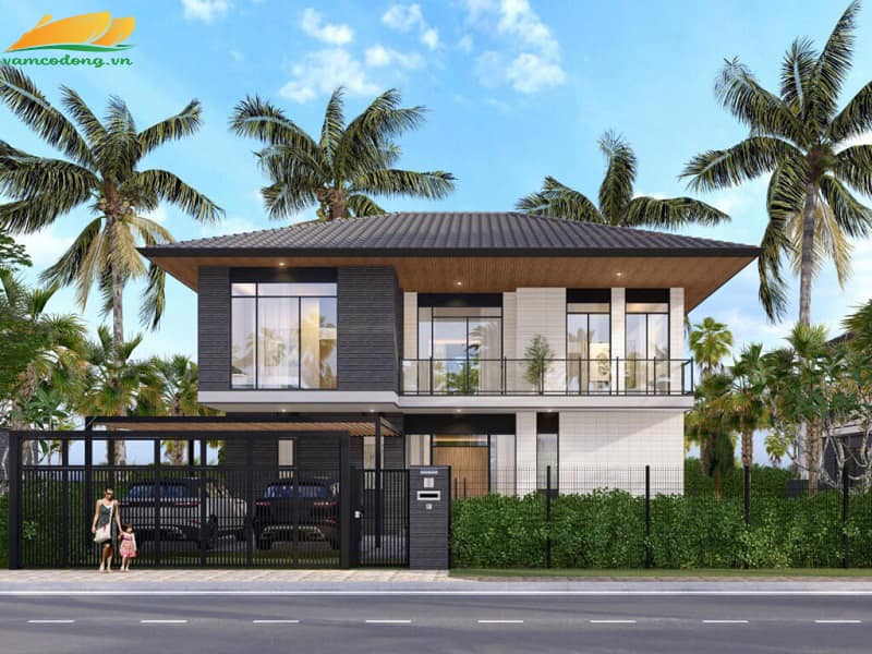 Waterpoint - Riverfront Grand Villa Mẫu 1 mặt trước
