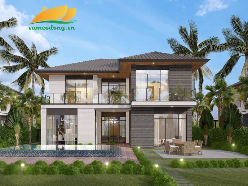 Riverfront Grand Villa Mẫu 1 mặt sau