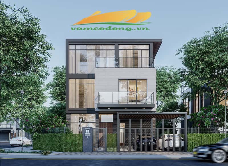Grand Villa mẫu 2 mặt trước
