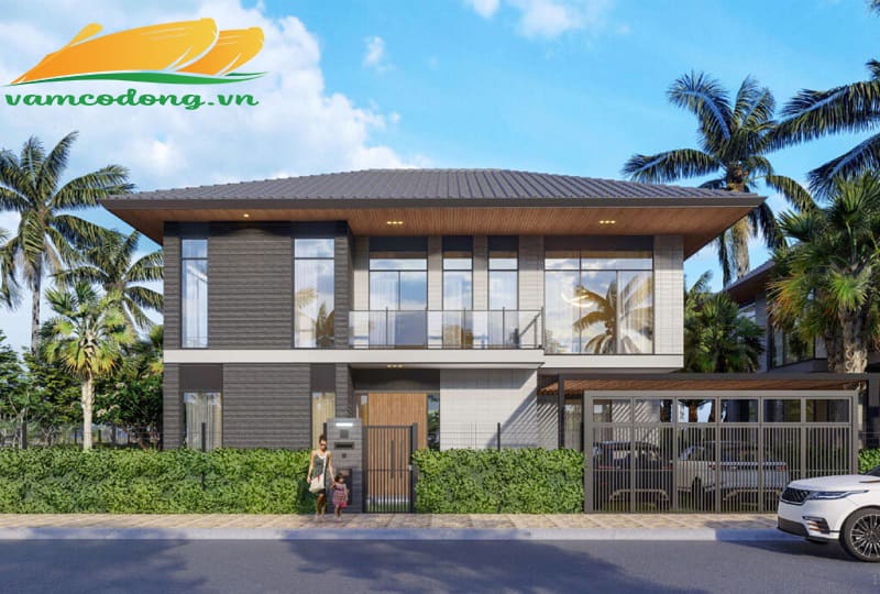 Grand Villa mẫu 14 mặt trước