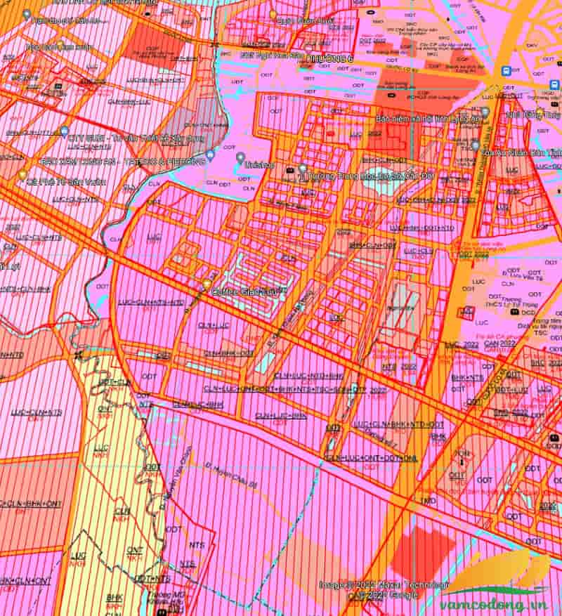 Quy hoạch sử dụng đất phường 6 Thành phố Tân An