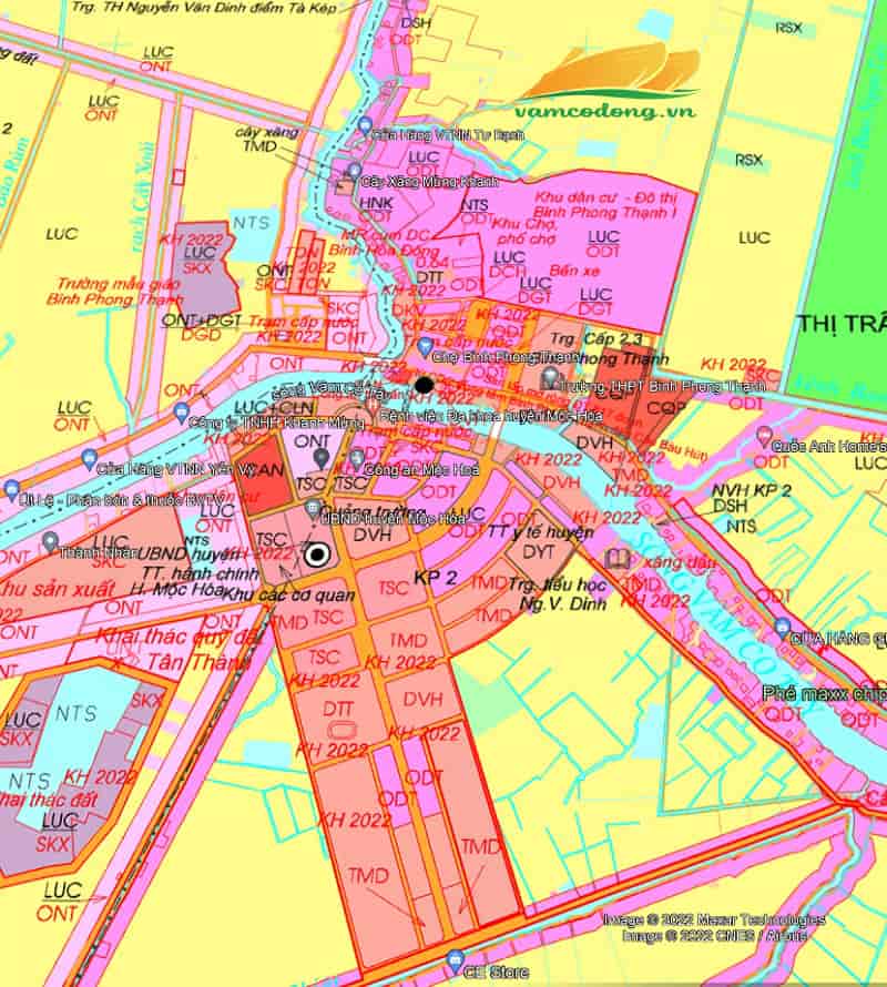 Quy hoạch sử dụng đất thị trấn Bình Phong Thạnh huyện Mộc Hóa