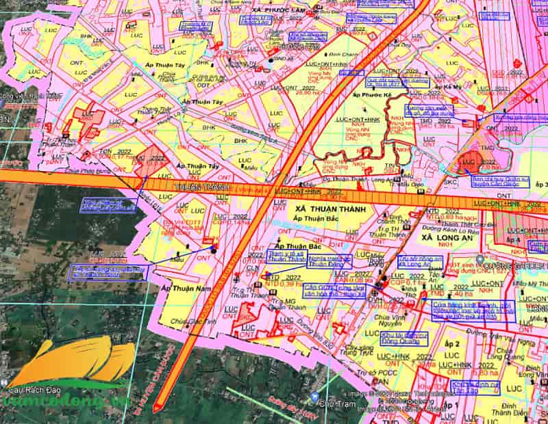 Quy hoạch sử dụng đất xã Thuận Thành