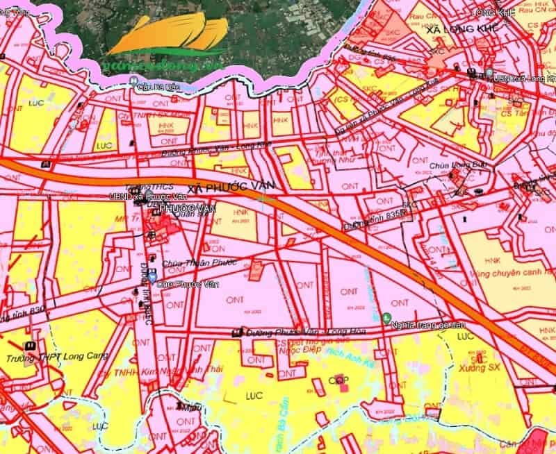 Quy hoạch sử dụng đất xã Phước Vân