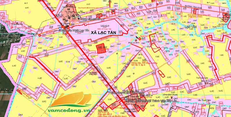 Quy hoạch sử dụng đất xã Lạc Tấn