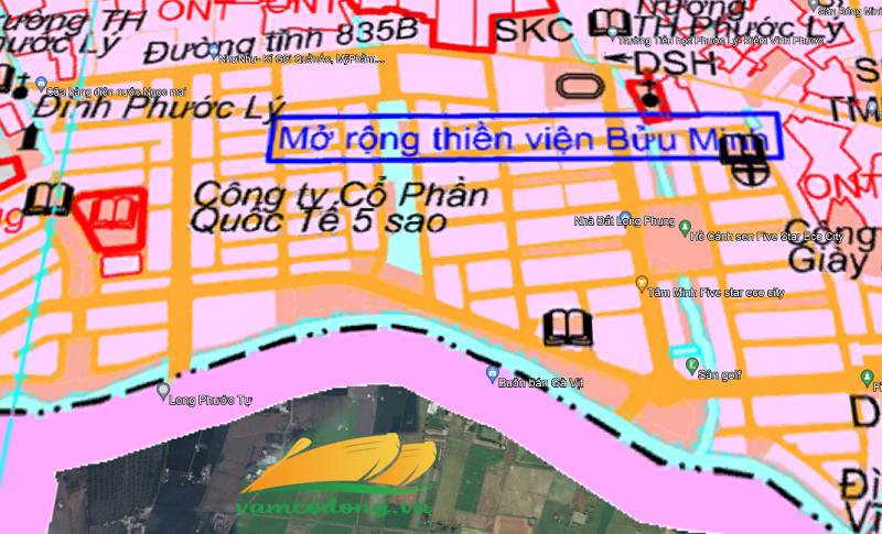 Quy hoạch sử dụng đất xã Phước Lý huyện Cần Giuộc