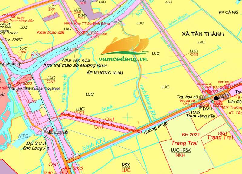 Quy hoạch sử dụng đất xã Tân Thành