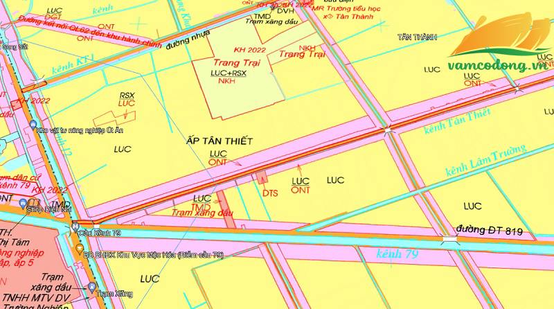 Quy hoạch sử dụng đất xã Tân Thành