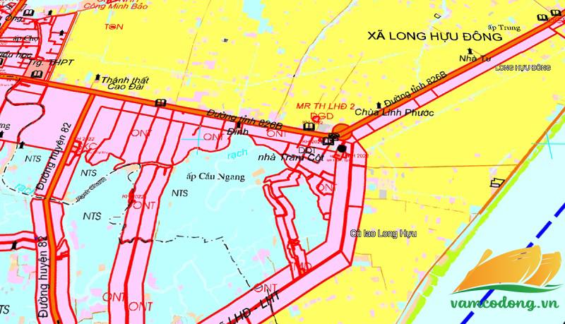 Quy hoạch sử dụng đất xã Long Hựu Đông