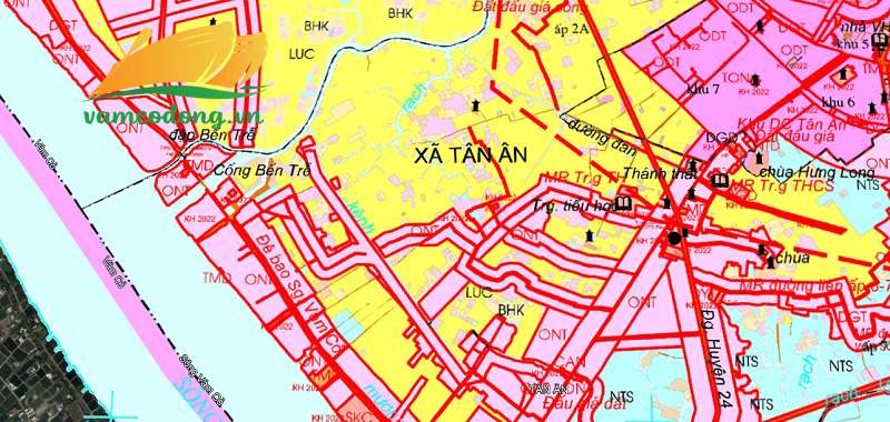 Quy hoạch sử dụng đất xã Tân Ân