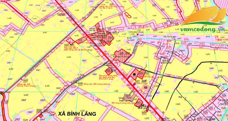 Quy hoạch sử dụng đất xã Bình Lãng