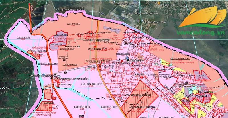 Quy hoạch sử dụng đất xã Lộc Giang