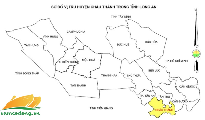 72.24.01 Vị trí huyện Châu Thành