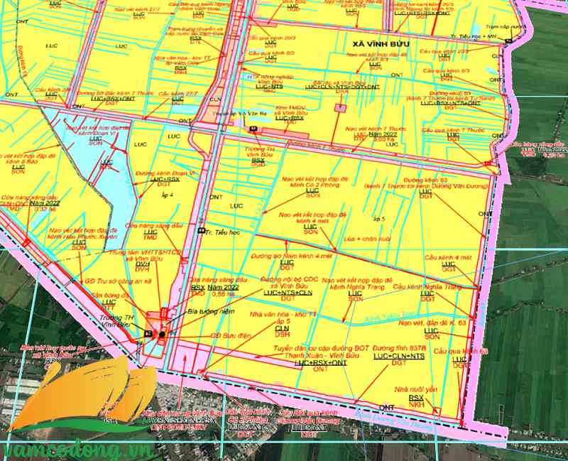 Quy hoạch sử dụng đất xã Vĩnh Bửu