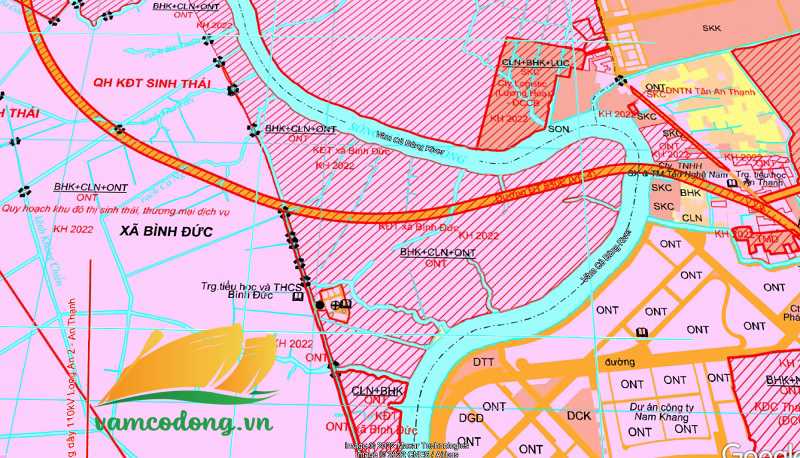 Quy hoạch Đường tỉnh 830E (Vành đai 4 tại Long An)