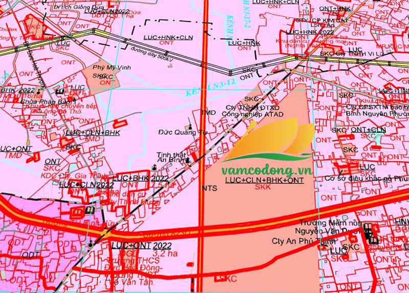 Quy hoạch mở rộng Đường tỉnh 824 và đường nối Thị trấn Đức Hòa đến Cầu Kênh Ranh