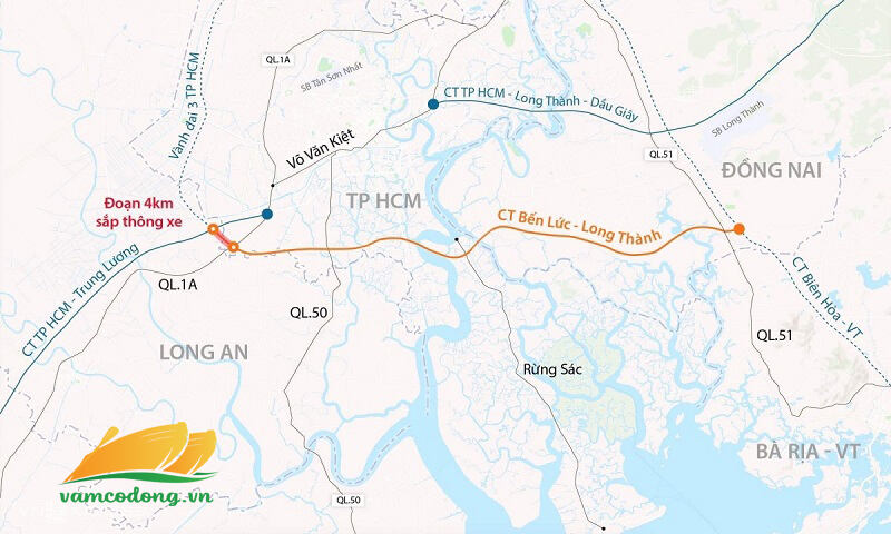 Cao tốc Bến Lức - Long Thành