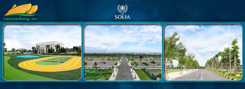Hình ảnh tiến độ khu đô thị The Solia