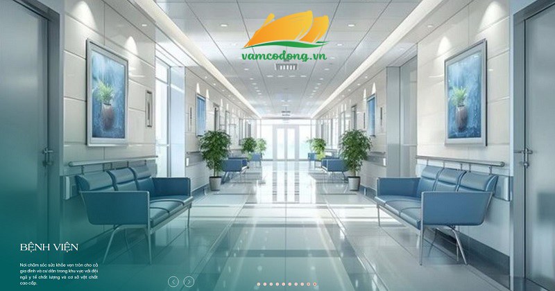 Bệnh viện đa khoa Tâm An trong nội khu The Solia