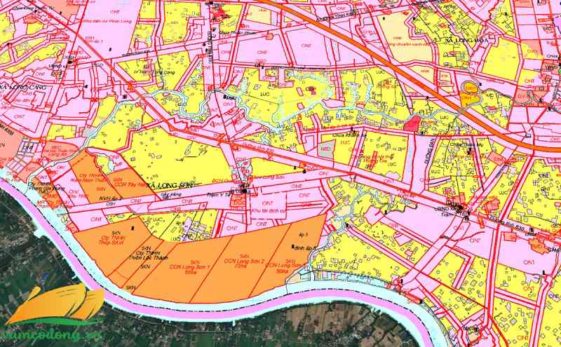Bản đồ quy hoạch xã Mỹ Lệ tỉnh Tây Ninh