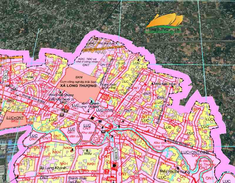 Bản đồ quy hoạch xã Phước Lý tỉnh Tây Ninh