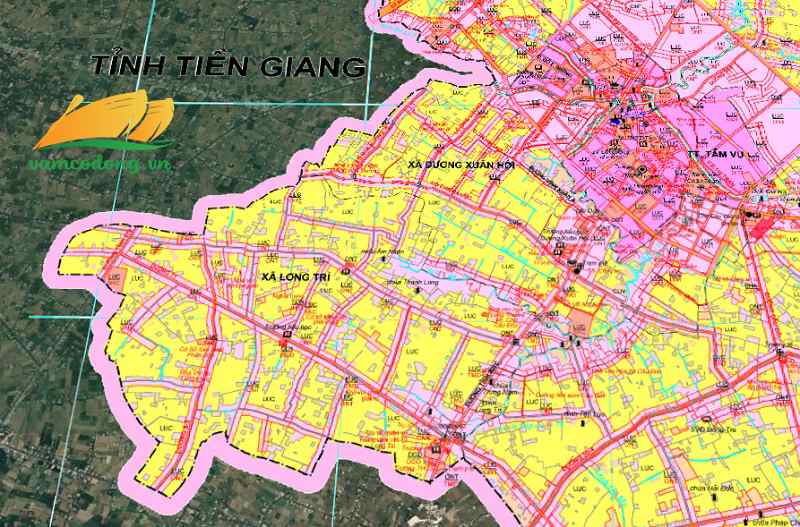 Bản đồ quy hoạch xã An Lục Long tỉnh Tây Ninh