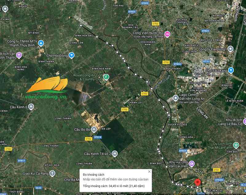 Bản đồ vệ tinh đường tỉnh 816