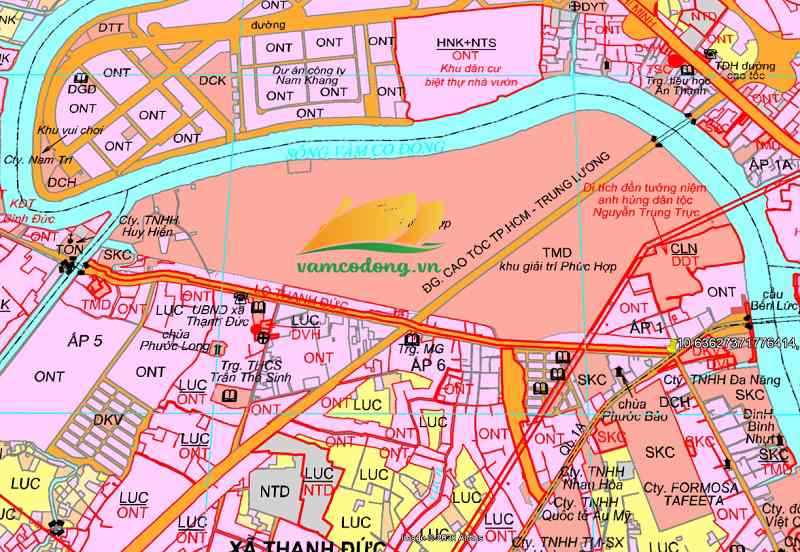 Bản đồ quy hoạch đường tỉnh 816