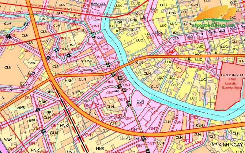 Bản đồ quy hoạch đường tỉnh 816