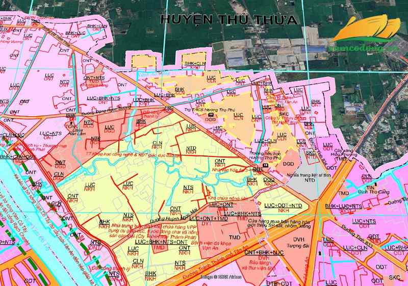 Bản đồ quy hoạch đường tỉnh 817