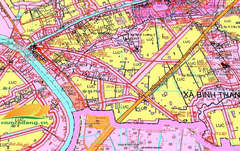 Bản đồ quy hoạch đường tỉnh 817