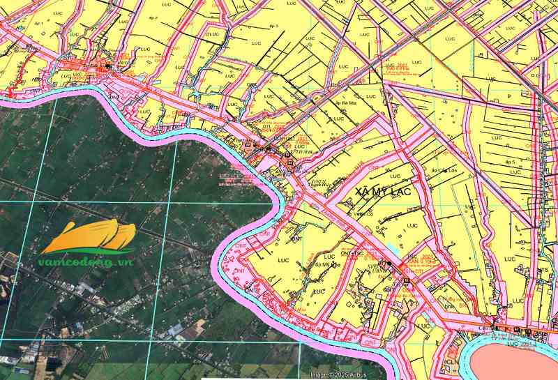 Bản đồ quy hoạch đường tỉnh 817