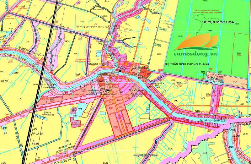 Bản đồ quy hoạch đường tỉnh 817