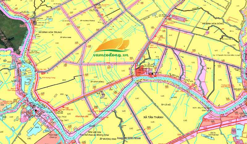 Bản đồ quy hoạch đường tỉnh 817