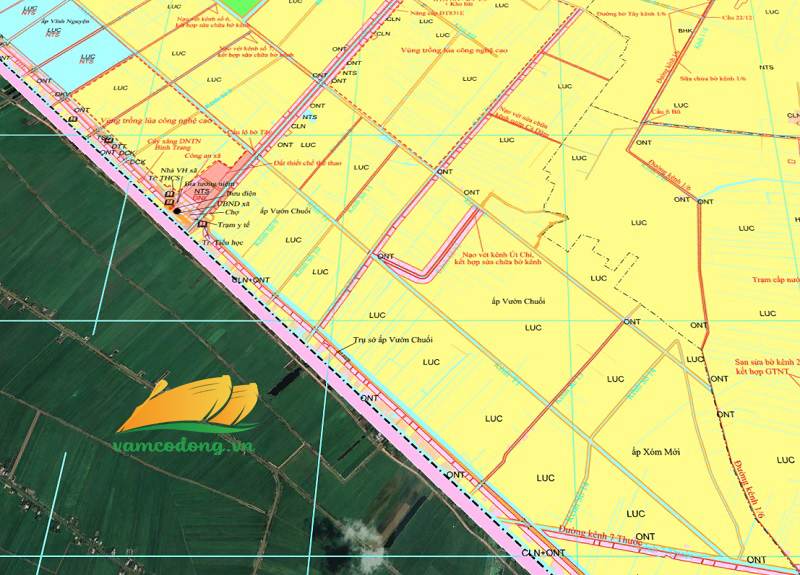 Bản đồ quy hoạch đường tỉnh 837B