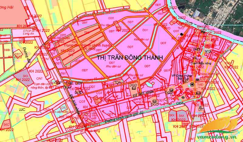 Bản đồ quy hoạch đường tỉnh 838