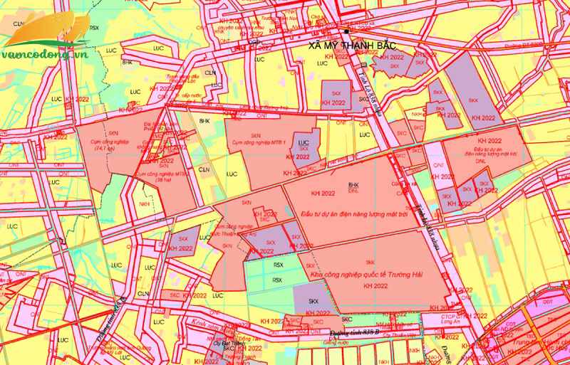 Bản đồ quy hoạch đường tỉnh 838