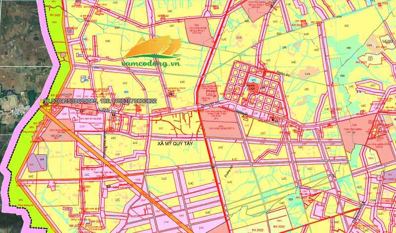 Bản đồ quy hoạch đường tỉnh 838