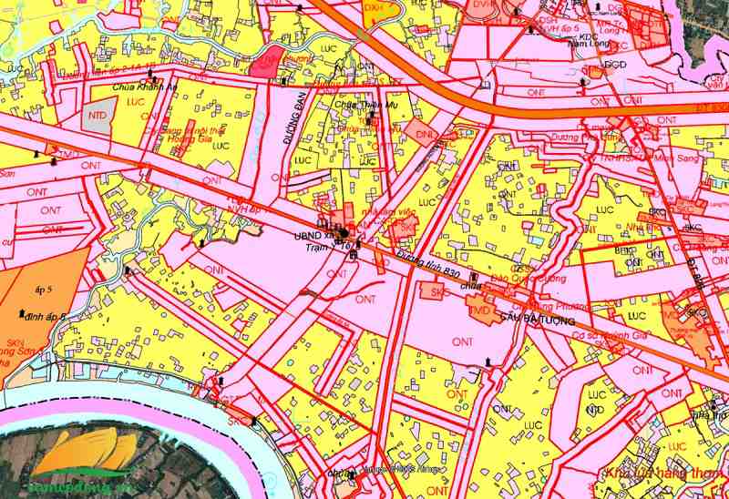 Bản đồ quy hoạch đường tỉnh 827D