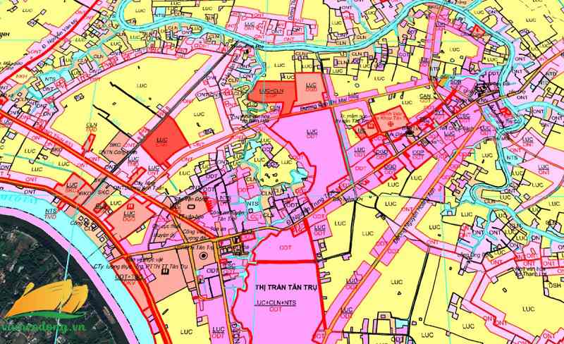 Bản đồ quy hoạch đường tỉnh 827D