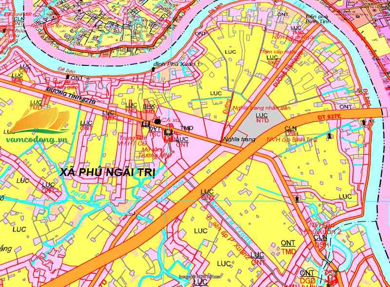 Bản đồ quy hoạch đường tỉnh 827D