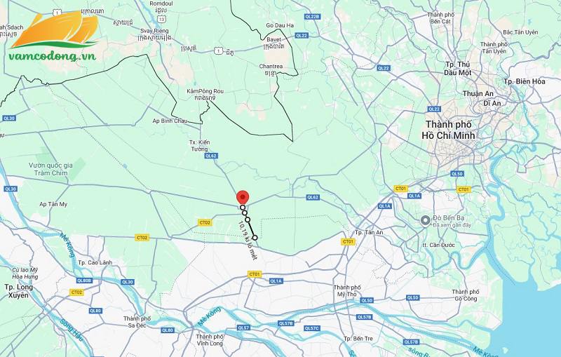 Hình vẽ vệ tinh đường tỉnh 829