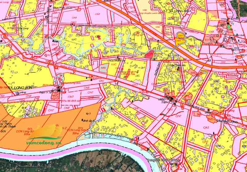 Bản đồ quy hoạch đường tỉnh 830