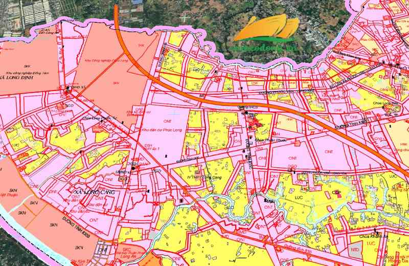 Bản đồ quy hoạch đường tỉnh 830