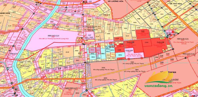 Bản đồ quy hoạch đường tỉnh 830