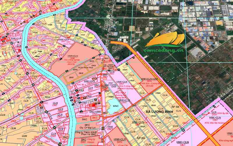 Bản đồ quy hoạch đường tỉnh 830