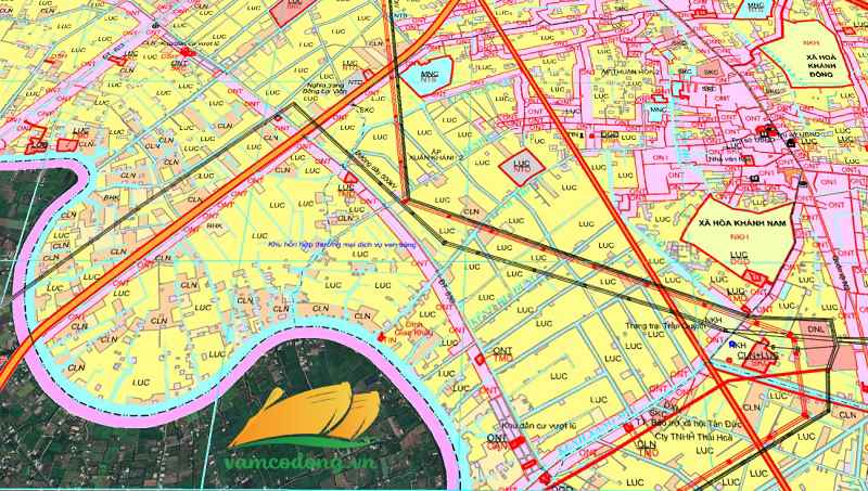 Bản đồ quy hoạch đường tỉnh 830