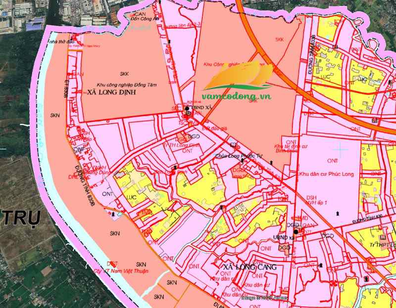 Bản đồ quy hoạch đường tỉnh 830B