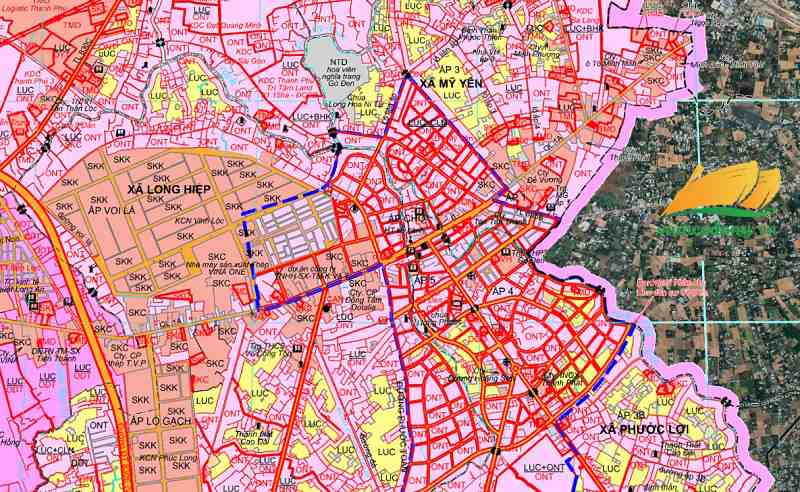 Bản đồ quy hoạch Quốc lộ 1A