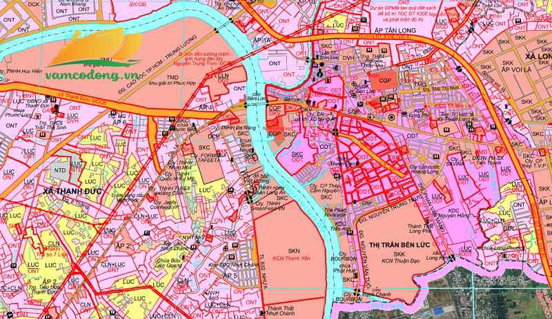 Bản đồ quy hoạch Quốc lộ 1A